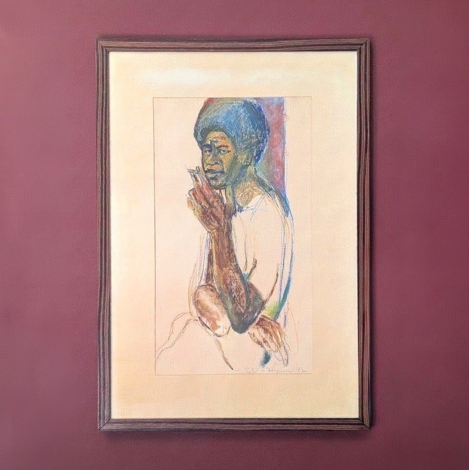 Sybil Alice Ferguson (1911 - ?), Polynesian figure smoking