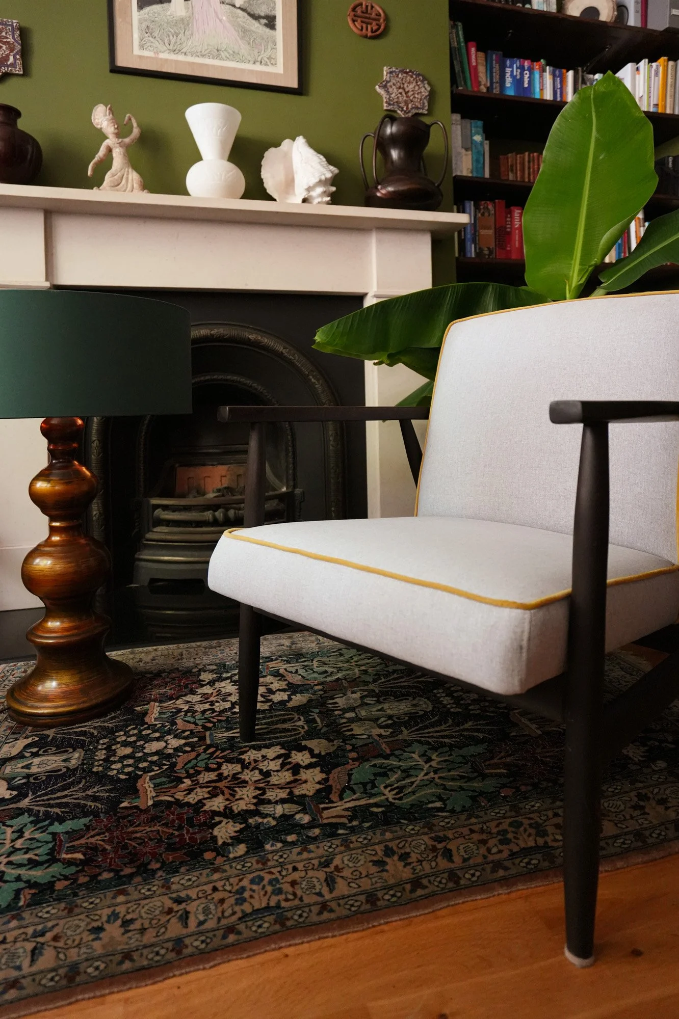 A mid century 'Lisek' chair by Henryk Lis
