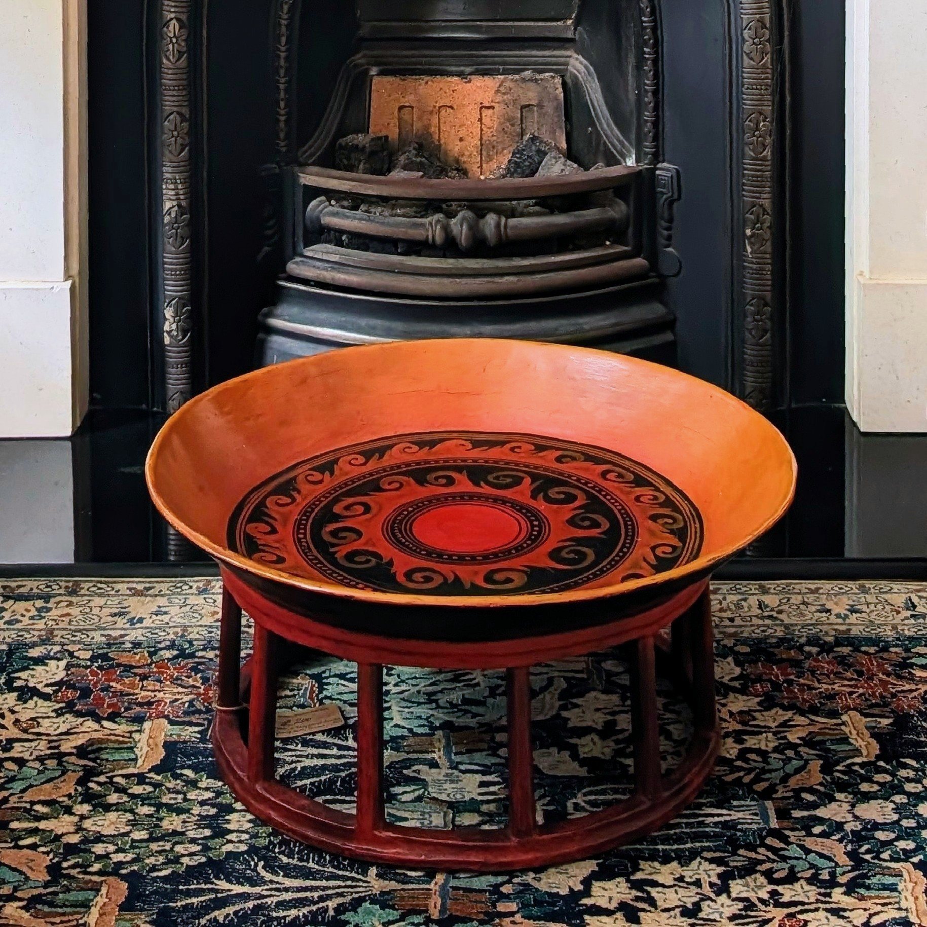A Burmese Kalat offering table
