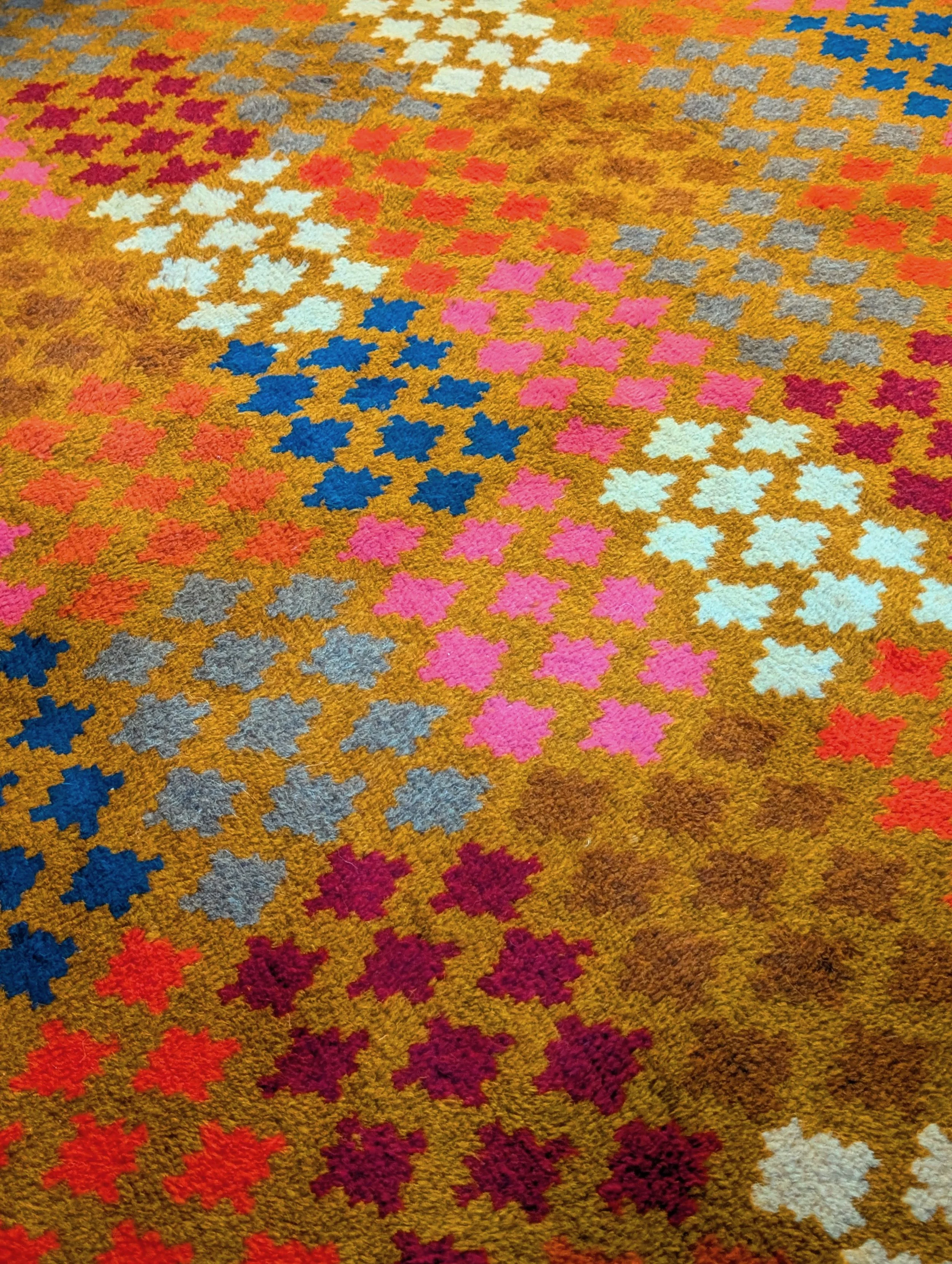An Afghan carpet