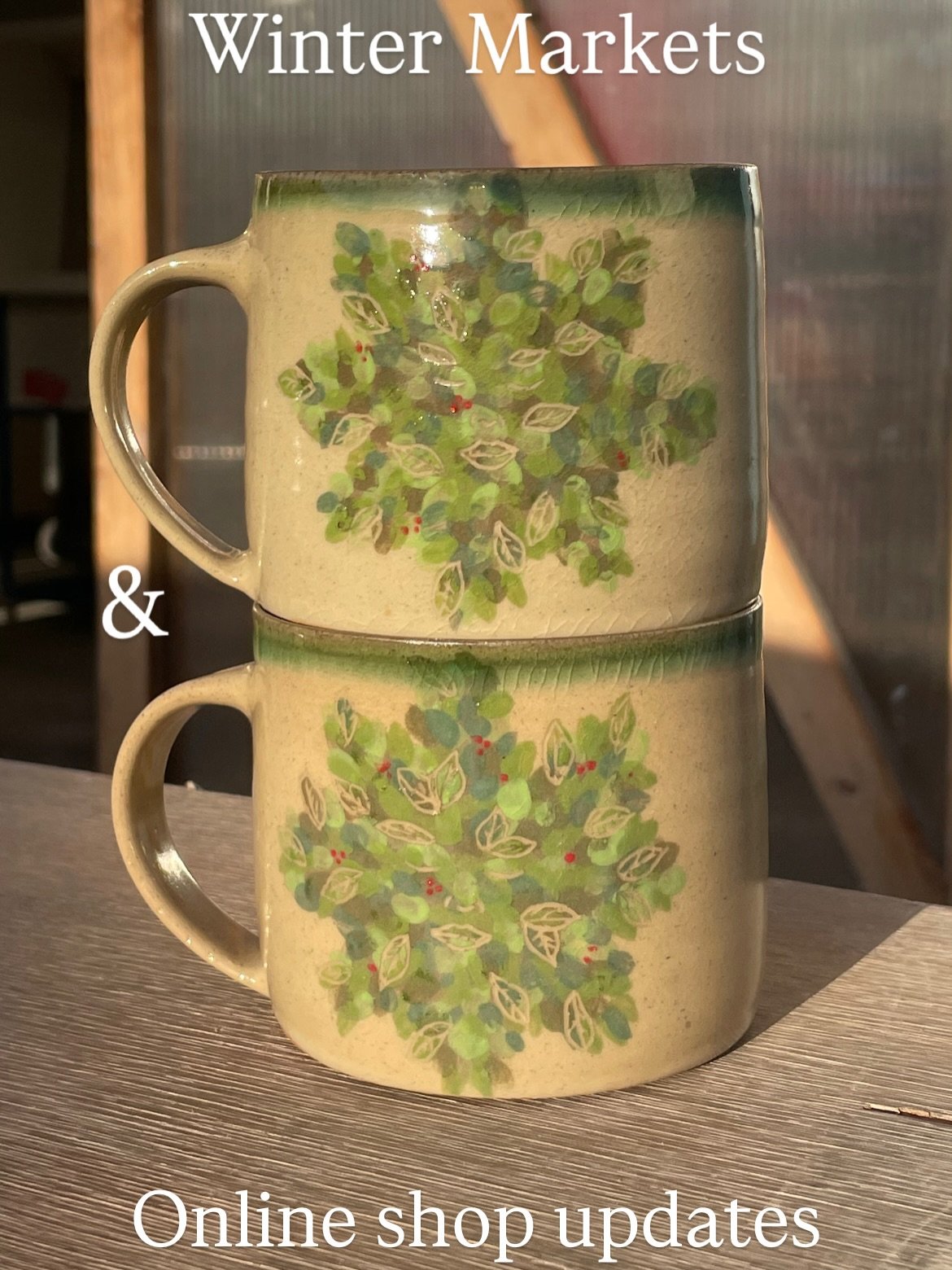 Thank you to everyone who came and bought something yesterday at Camden Arts Centre! Here is some more information about where you can find me and my pots over the next few weeks :) 
I&rsquo;m spending the day packing pots for the pop up shop which o