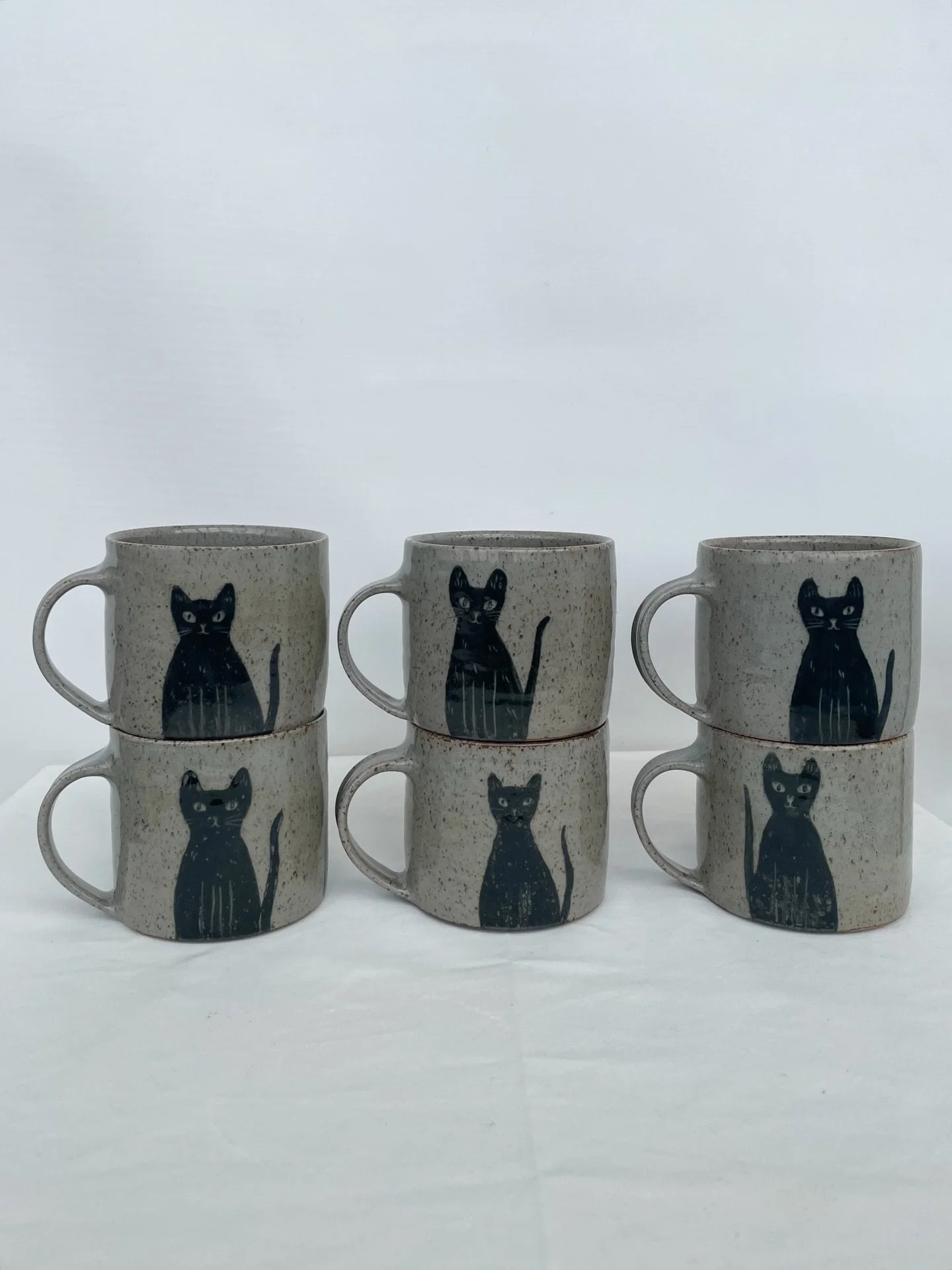 Big black cat energy over here 

#pottery #slipdecoration #sgraffito #blackcat #ceramics