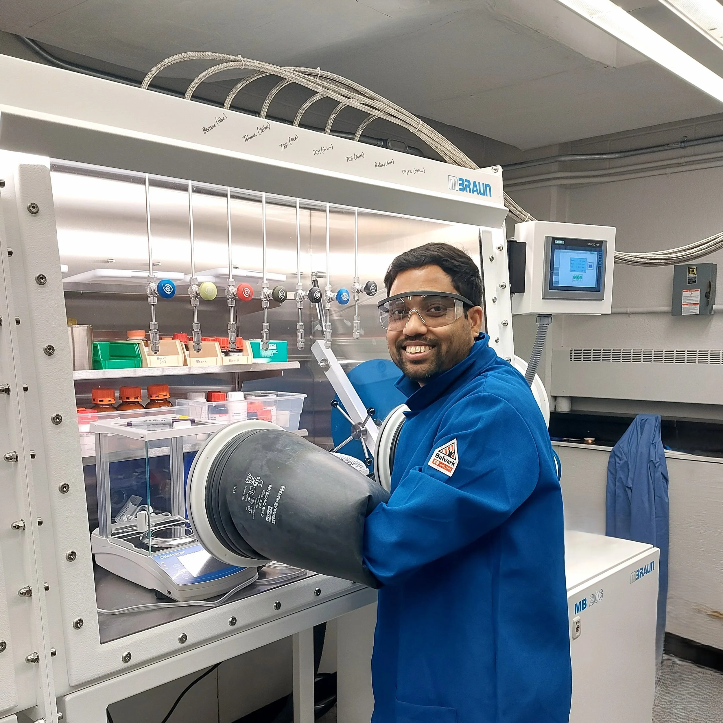 Rutgers University-Camden, USA, in Prof. Santanu Malakar’s lab