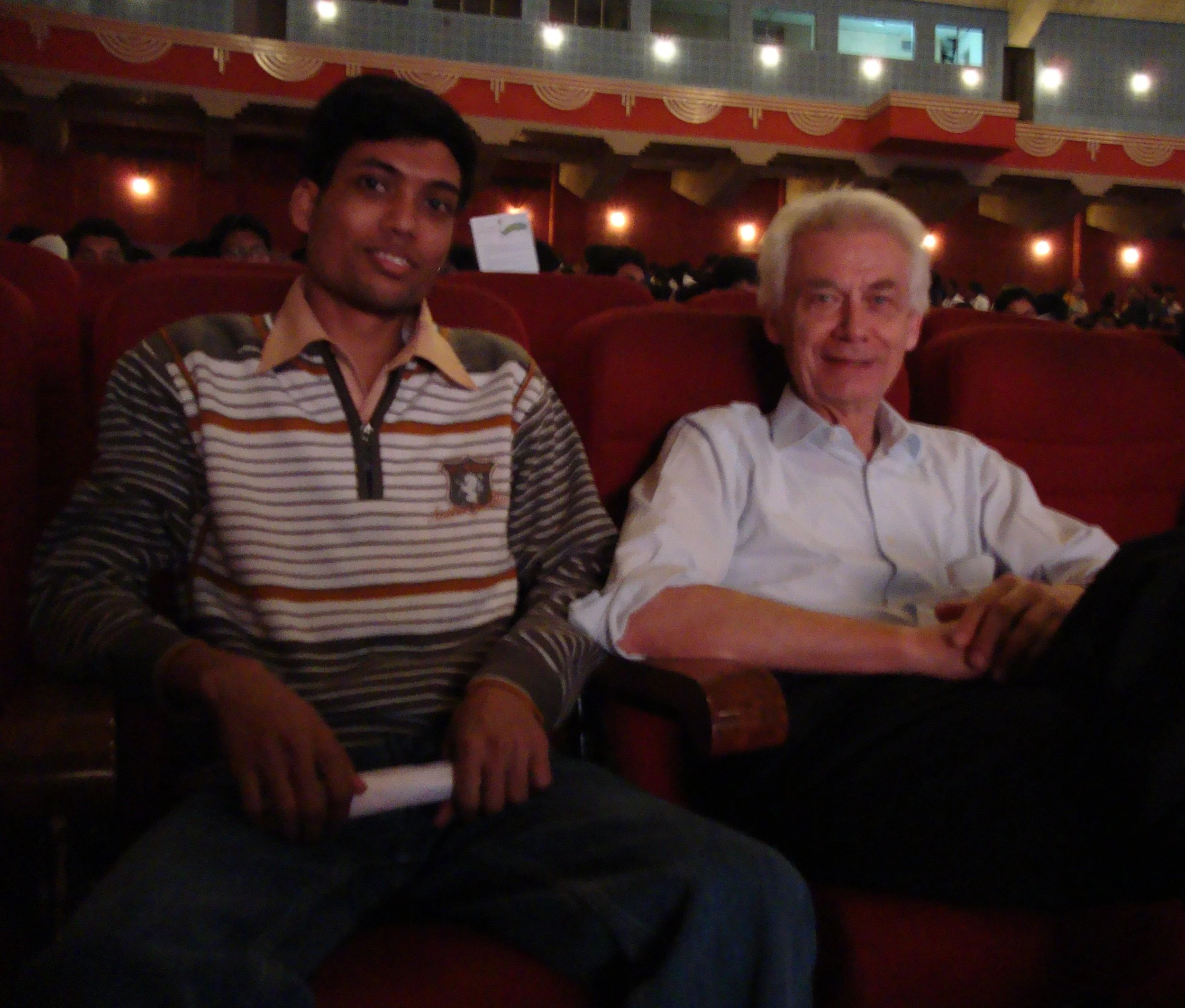 Samaresh Chandra Sau and Prof. Herbert W. Roesky.