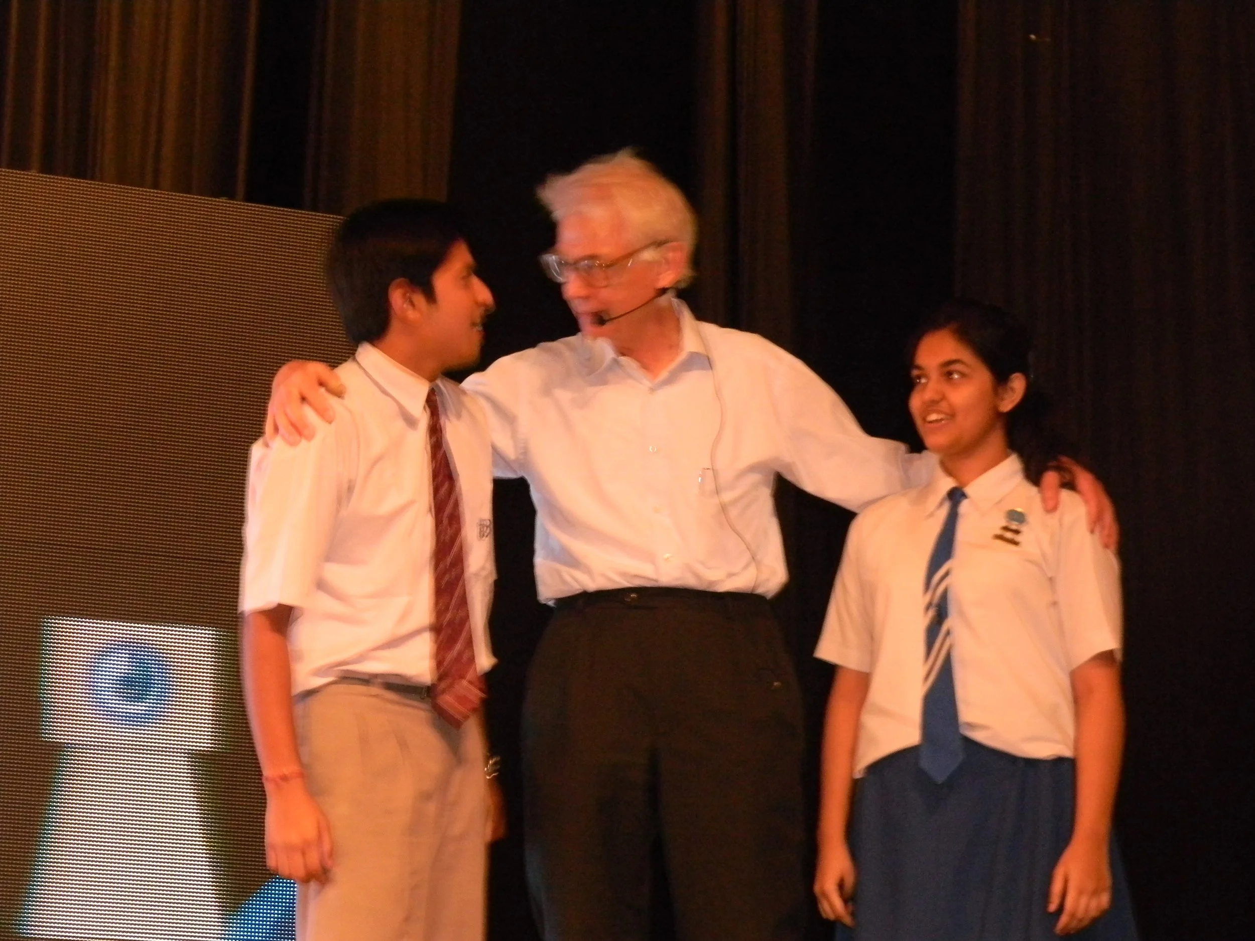 Both boys and girls enjoyed the event.