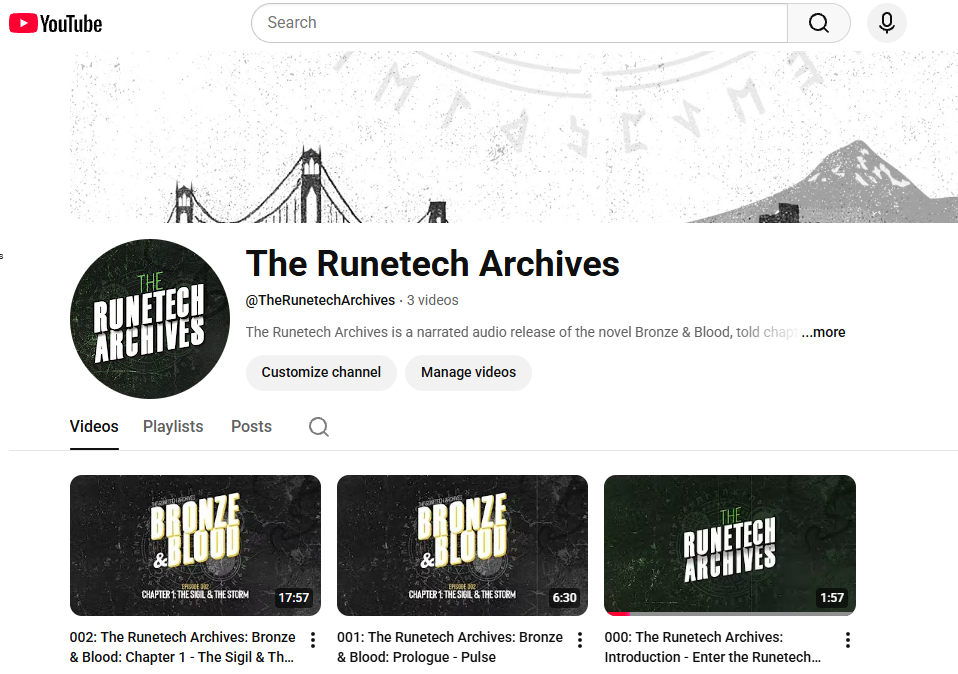 The Runetech Archives YouTube