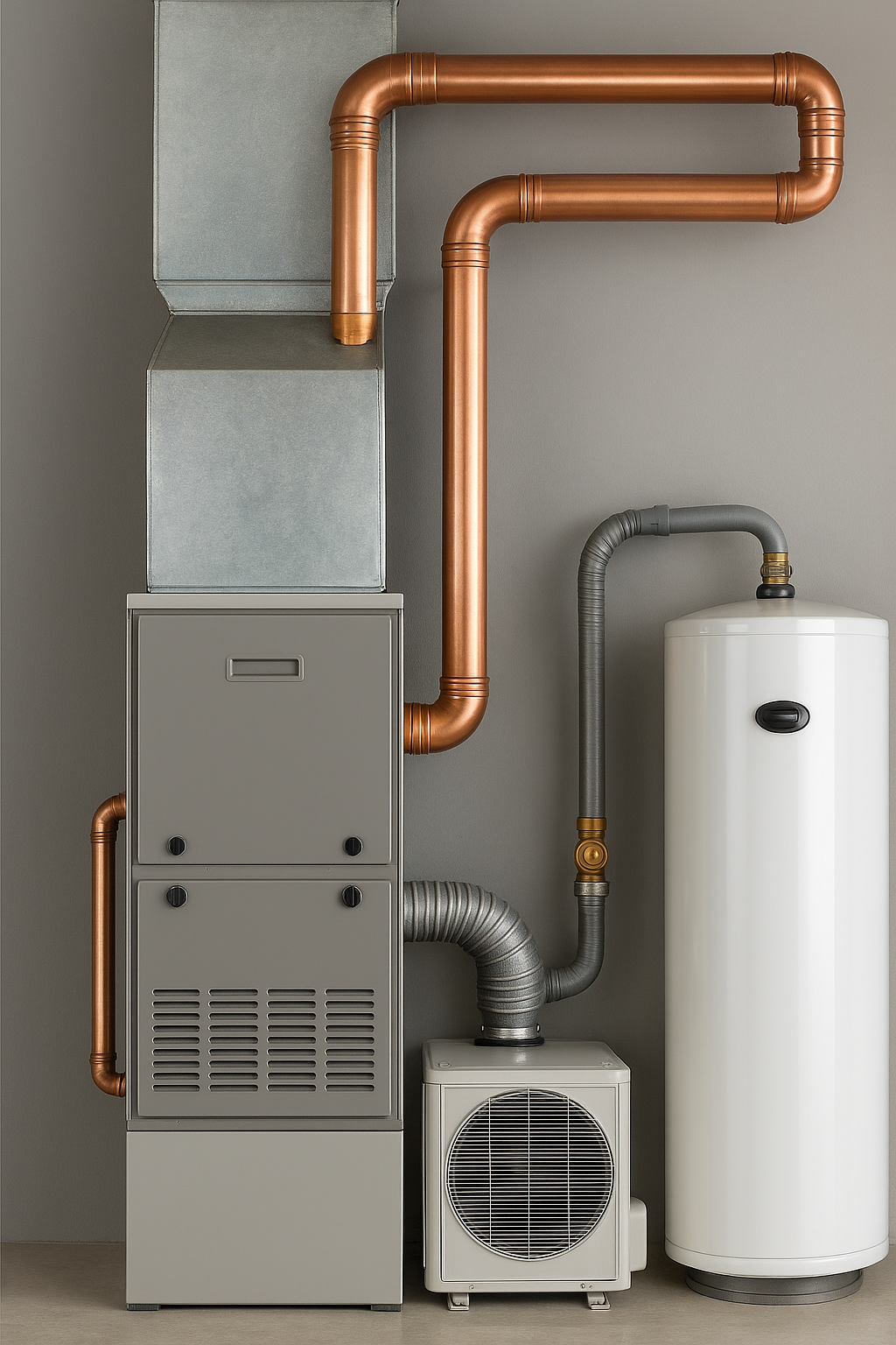 Experienced HVAC technician inspecting home air ducts and ventilation for better indoor comfort.