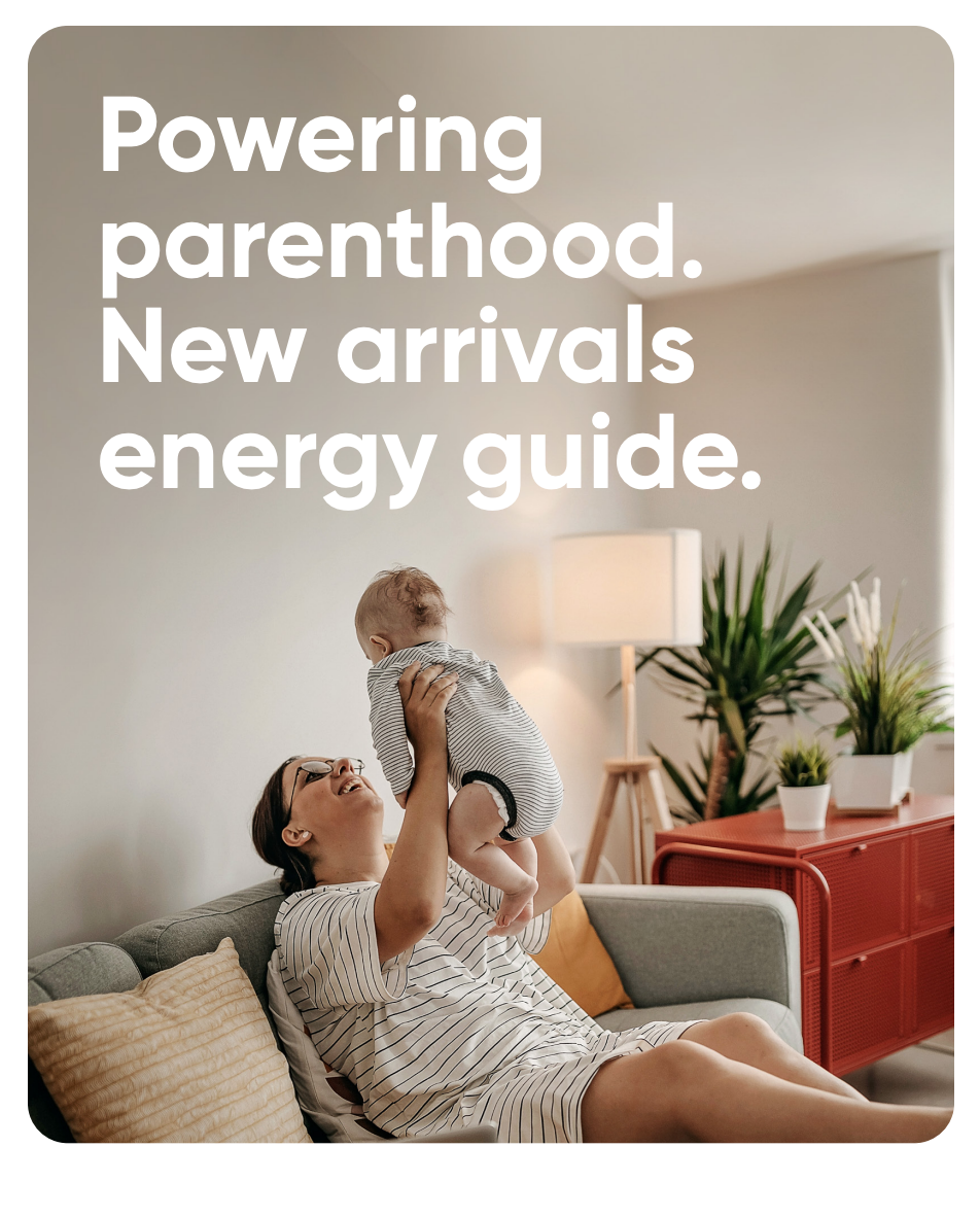 Cover image of the Utilita Powering Parenthood. Click to download.