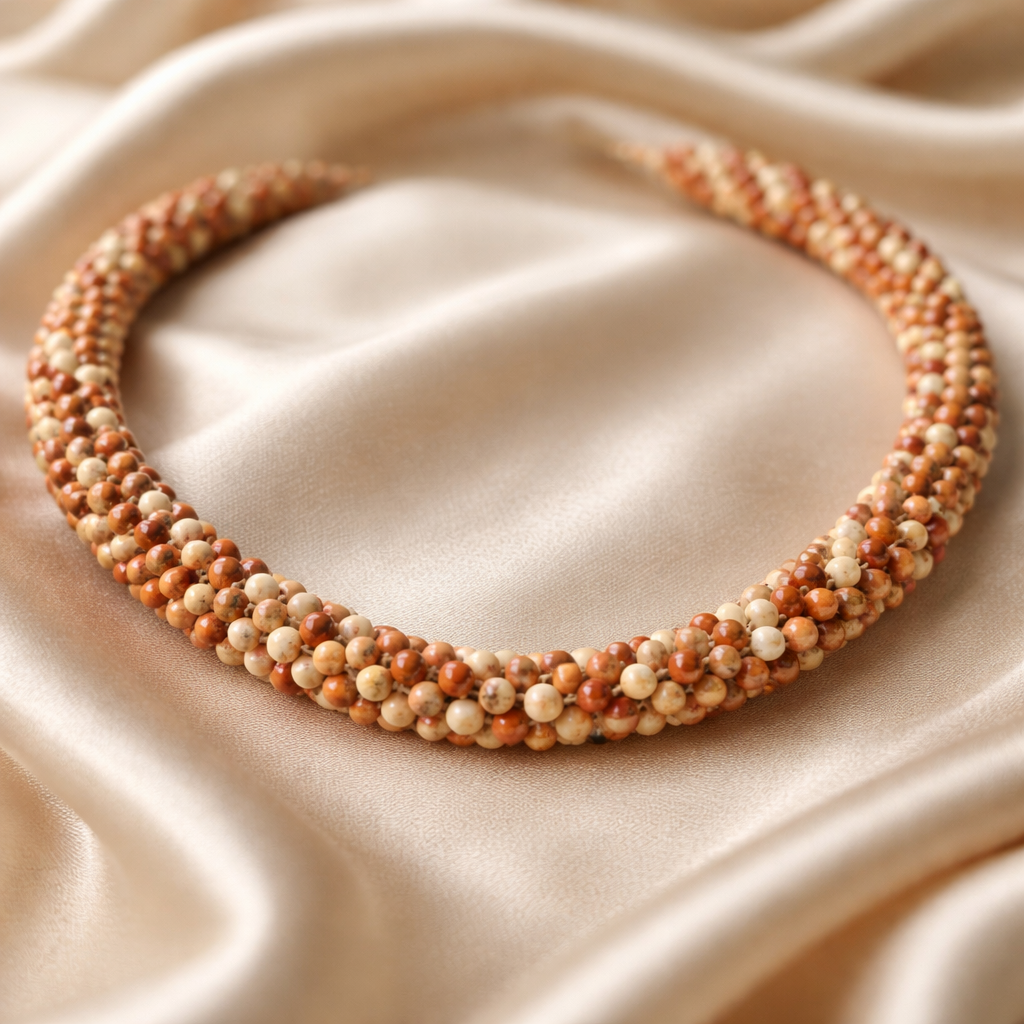 Smokey Mookaite Kumhimo Necklace