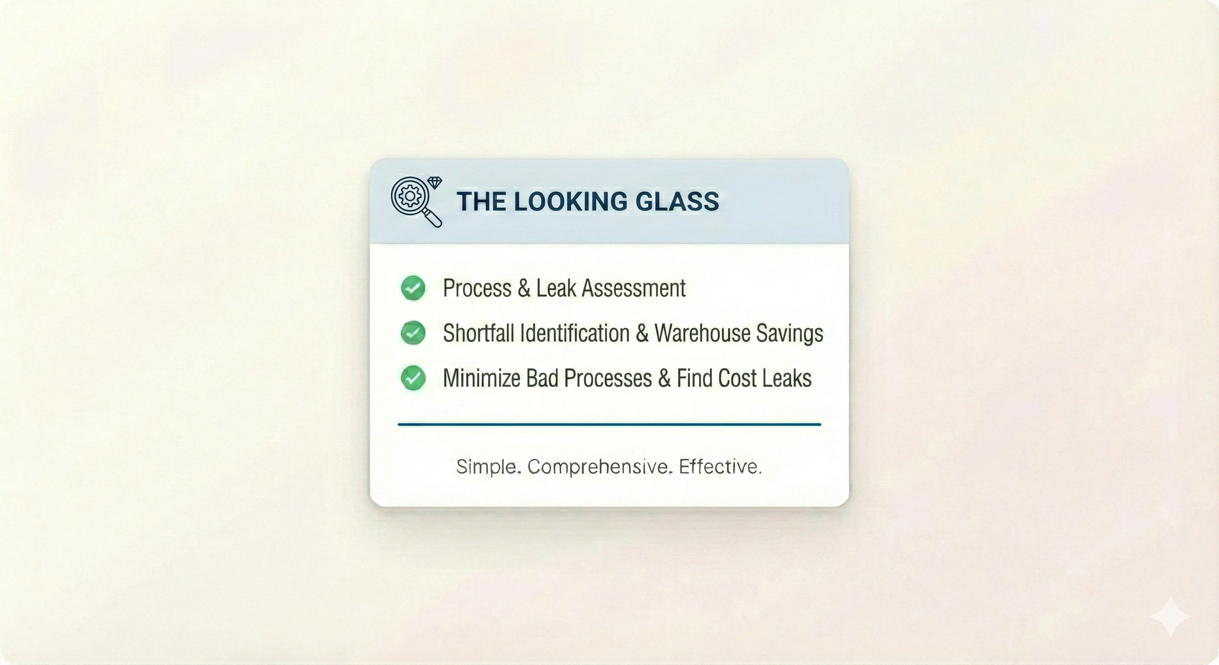 The Looking Glass (Process Assessment Services)