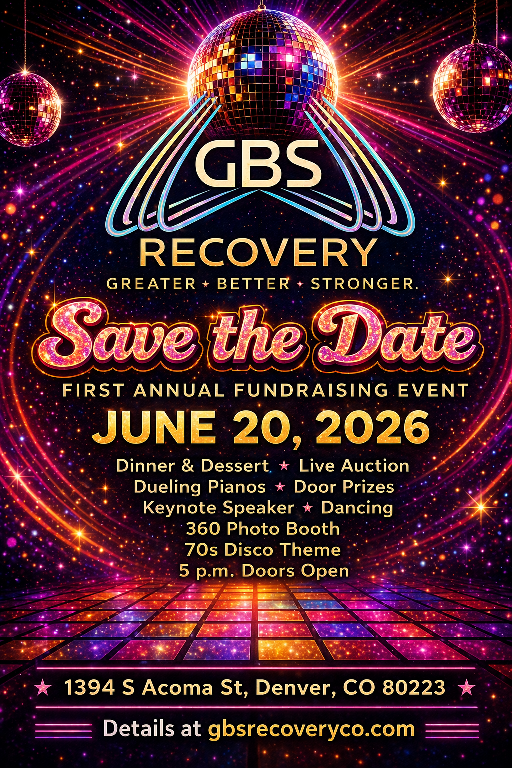 GBS Recovery Flyer