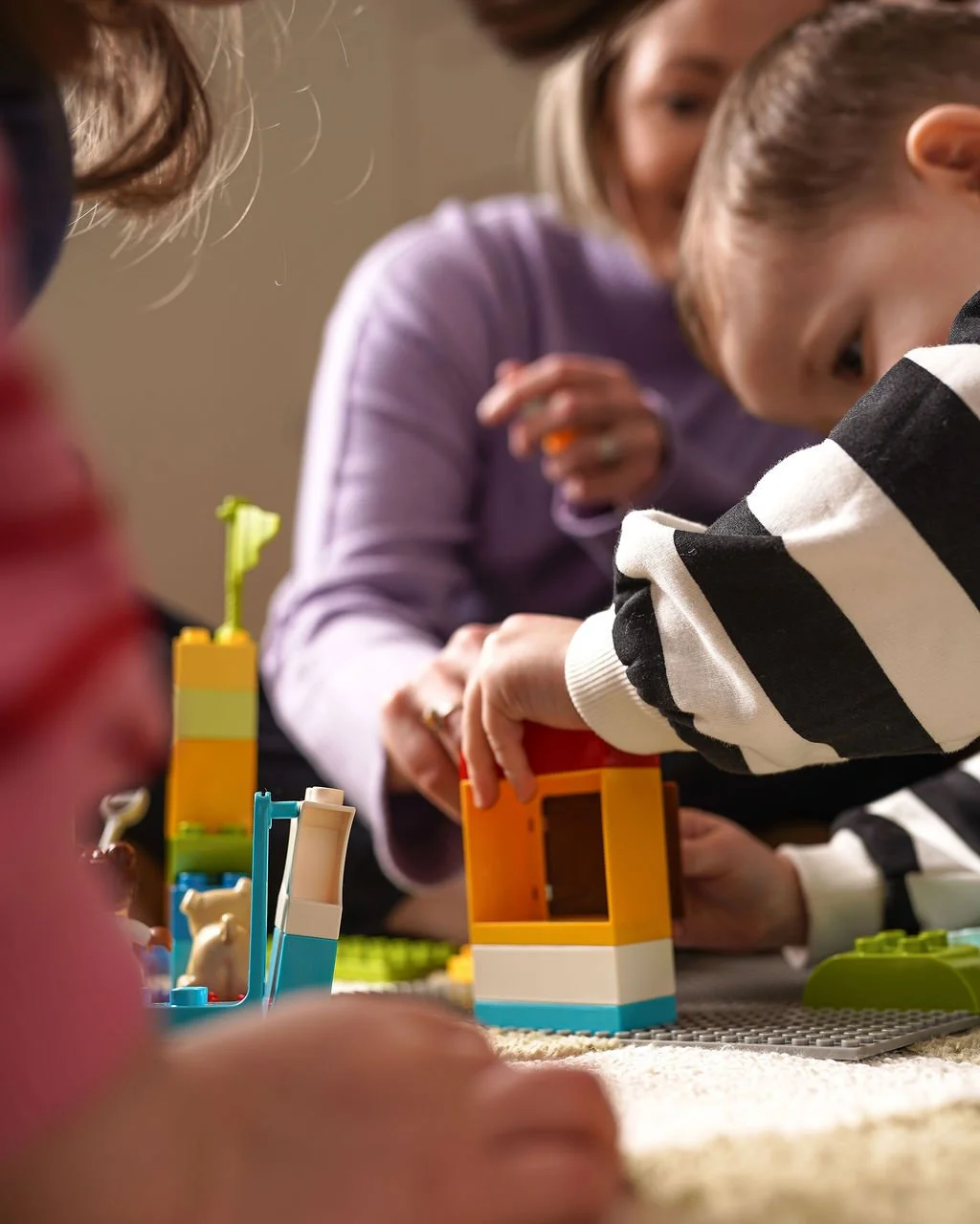 Child receiving one-to-one intervention for emotional and behavioural needs