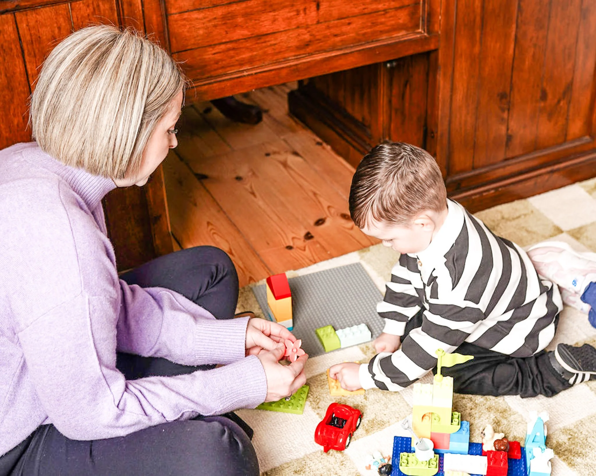 Child assessment session for learning difficulties with educational psychologist