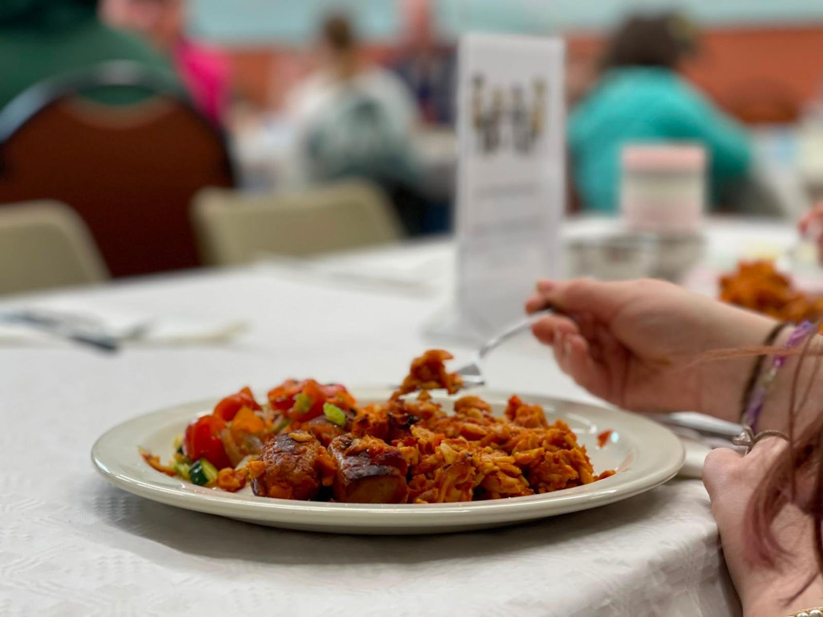 Plate of food