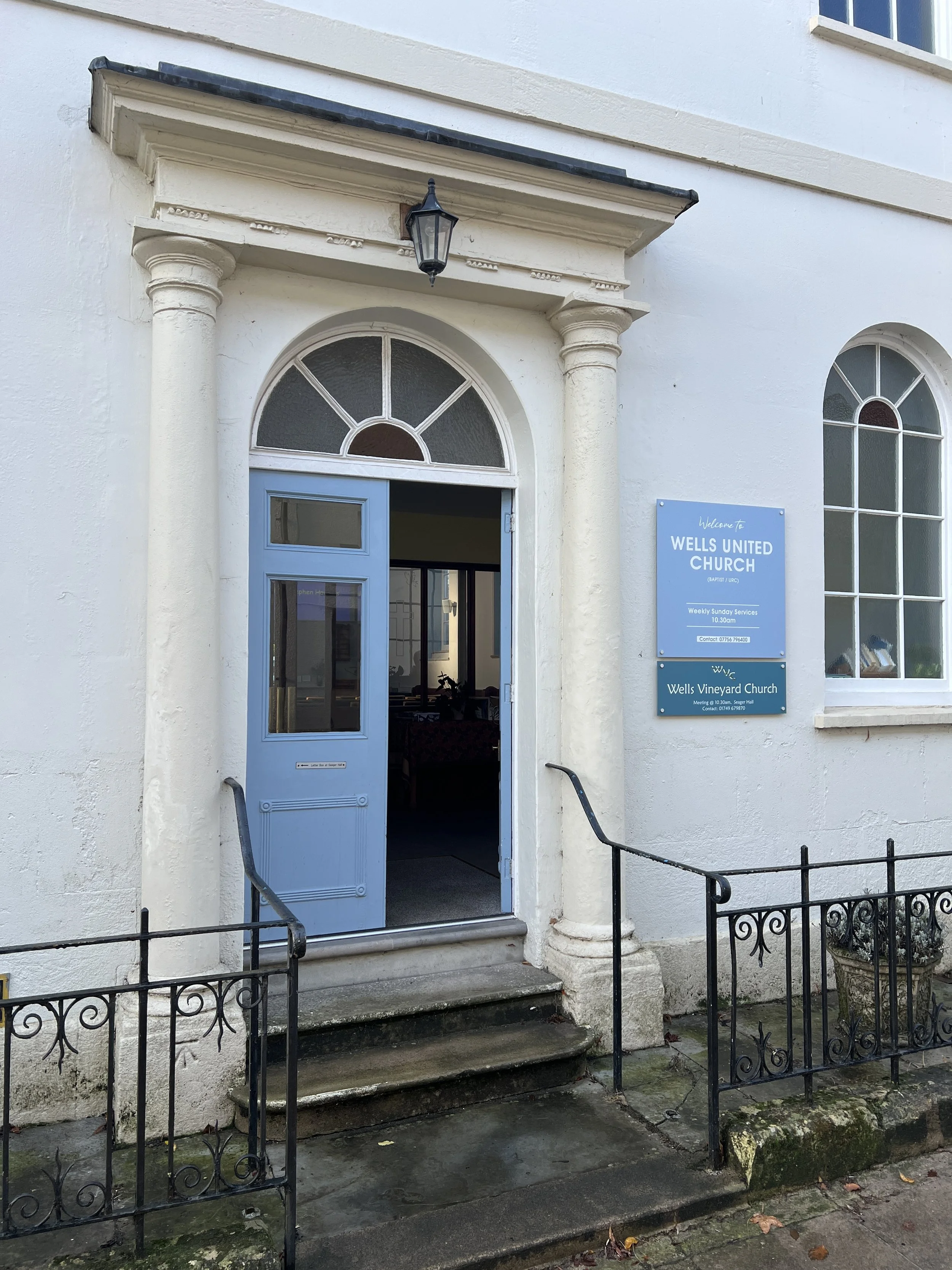 Union St entrance to our church