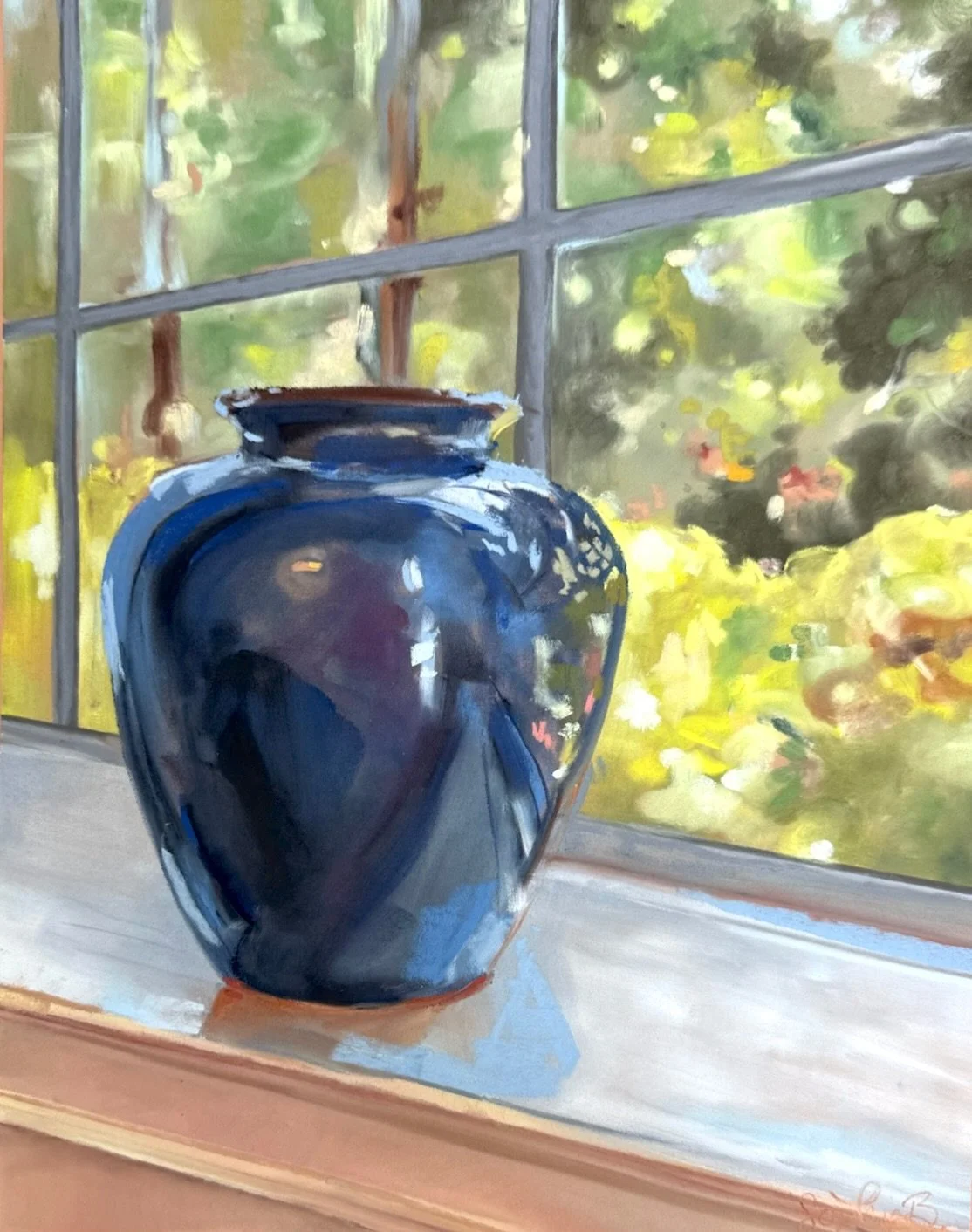 "Great Grandmothers Vase" (11x14in)