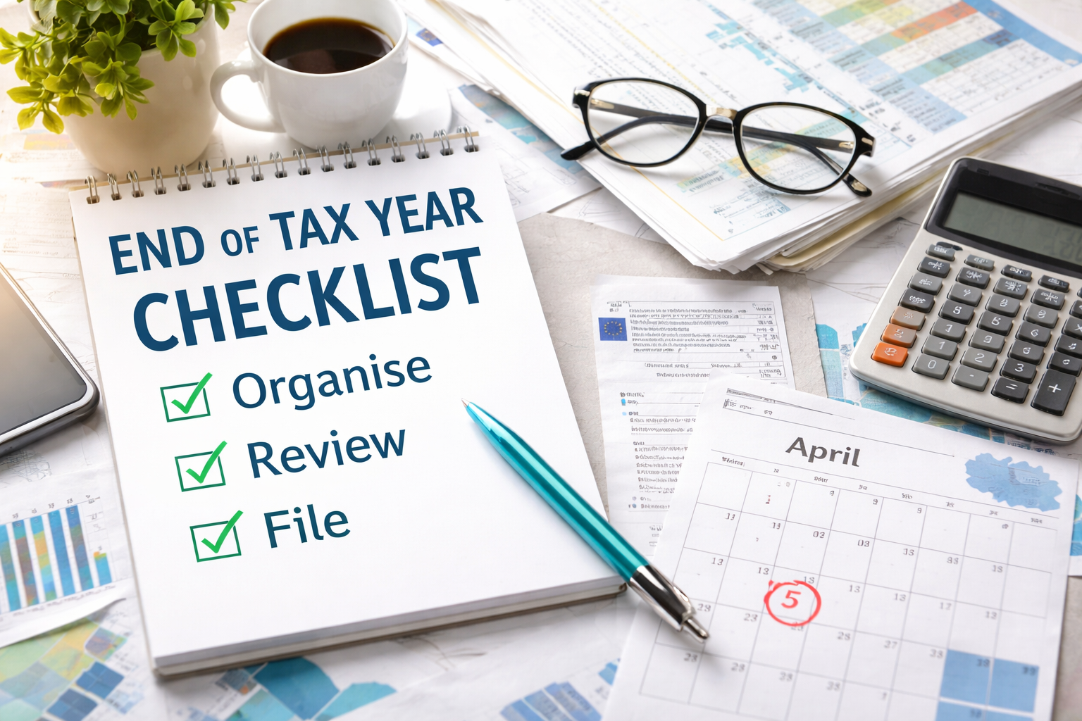 End of Tax Year Checklist for Sole Traders