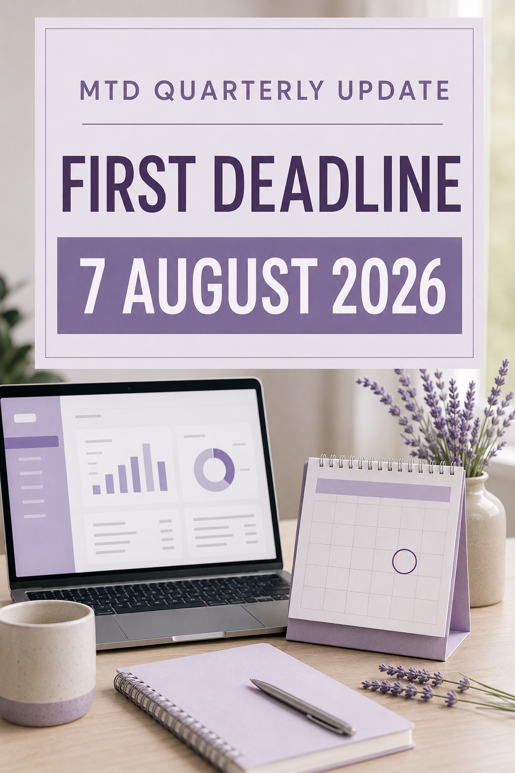 Your First MTD Quarterly Update Is Due: What you need to know before 7th August 2026