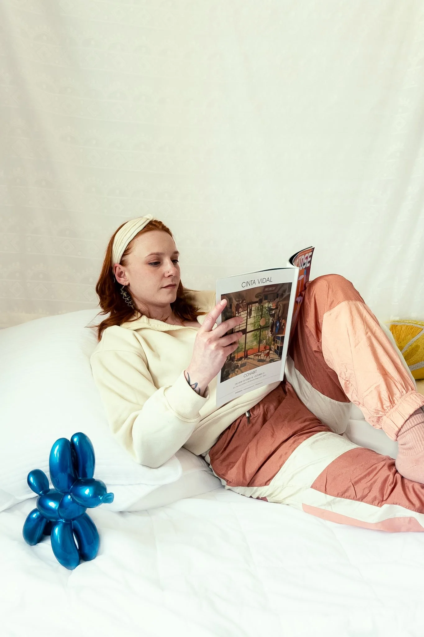 Don't Know, Don't Care Half Zip Sweater