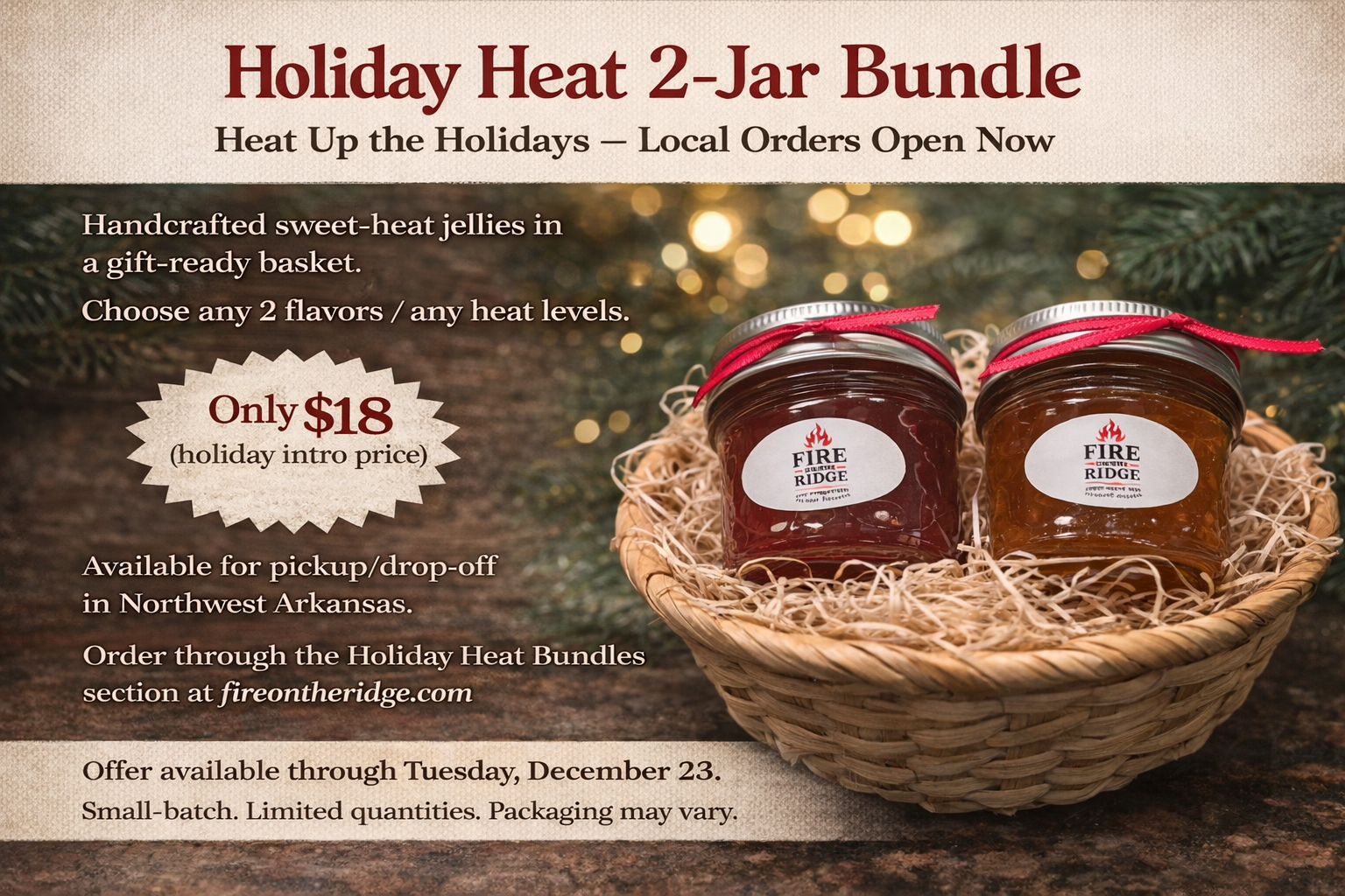 Holiday Heat 2-Pack – Choose Any Two