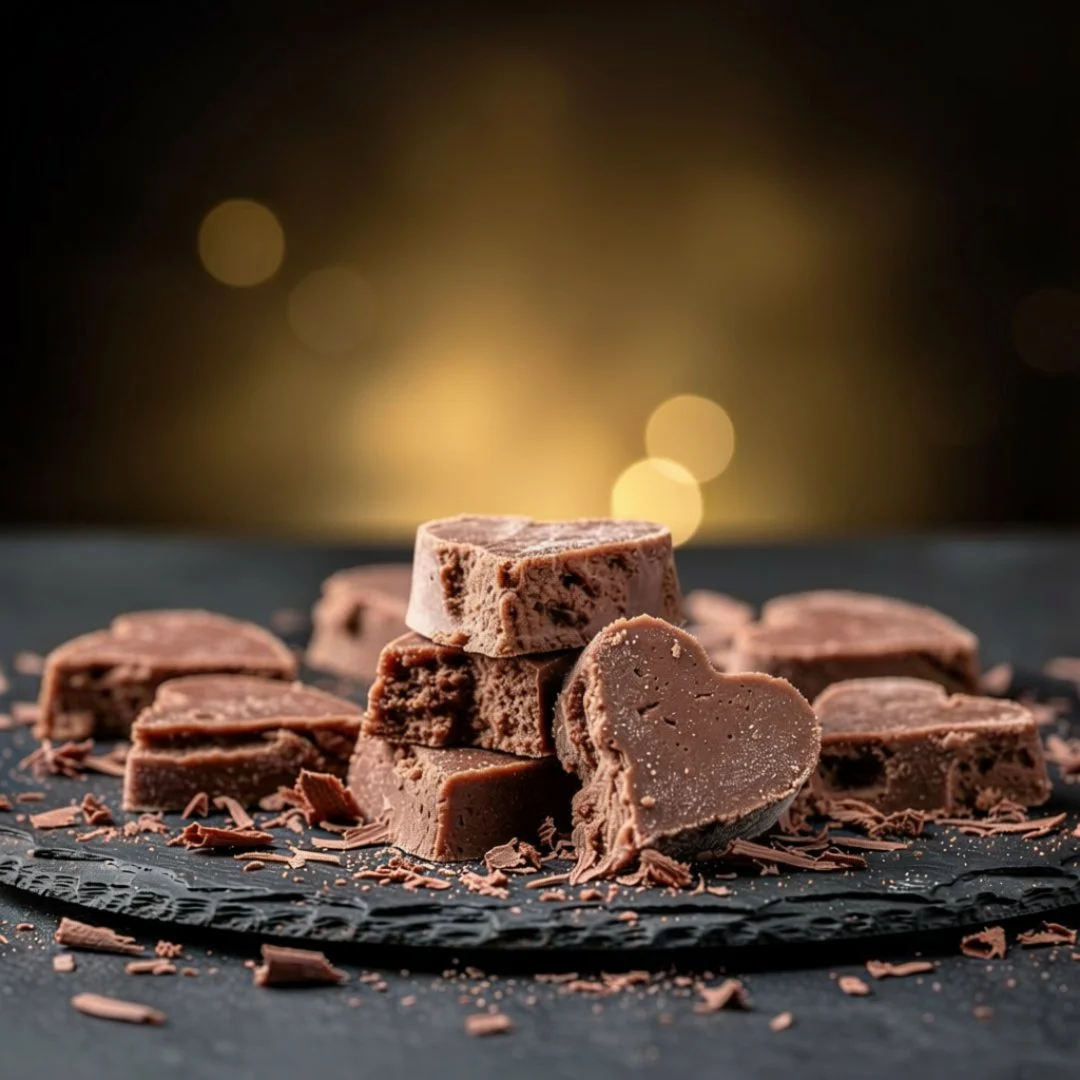 Classic Chocolate Fudge Hearts – 8 oz