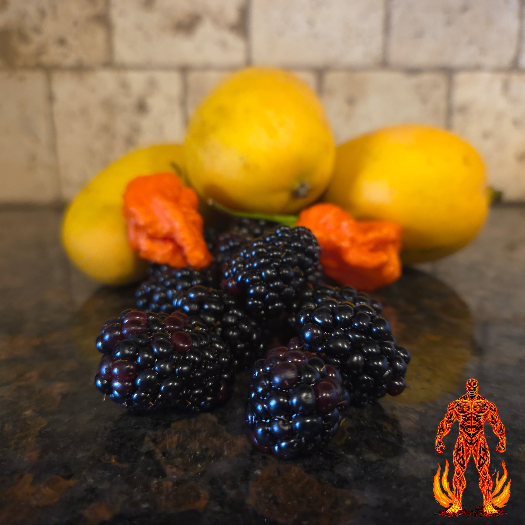 Blackberry Mango Reaper Pepper Jelly 🔥🔥🔥🔥🔥