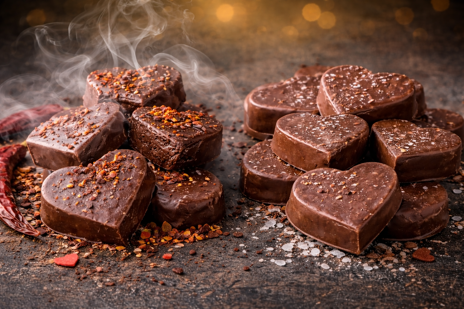 Chocolate Fudge Hearts Duo – 8 oz