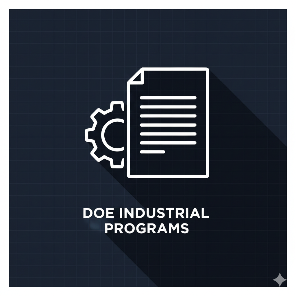 DOE Industrial Programs