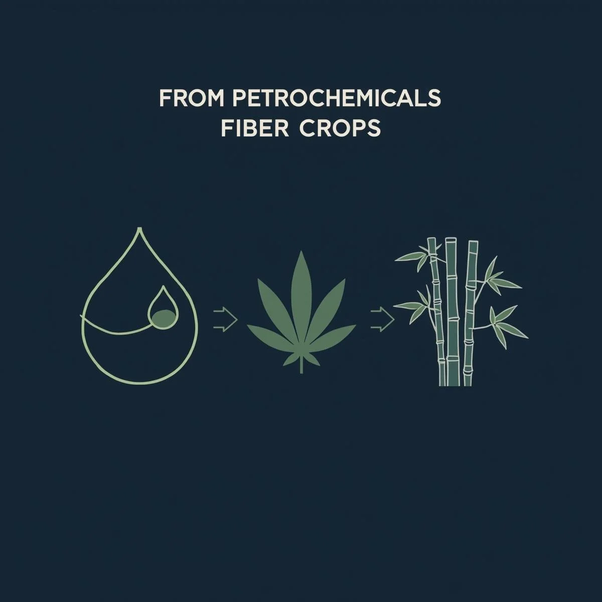 From Petrochemicals → Fiber Crops