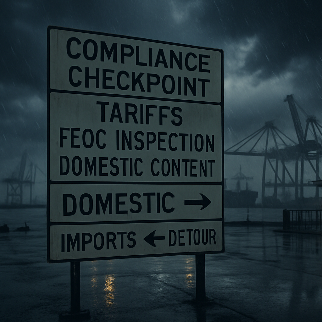 Tariffs + Content Laws