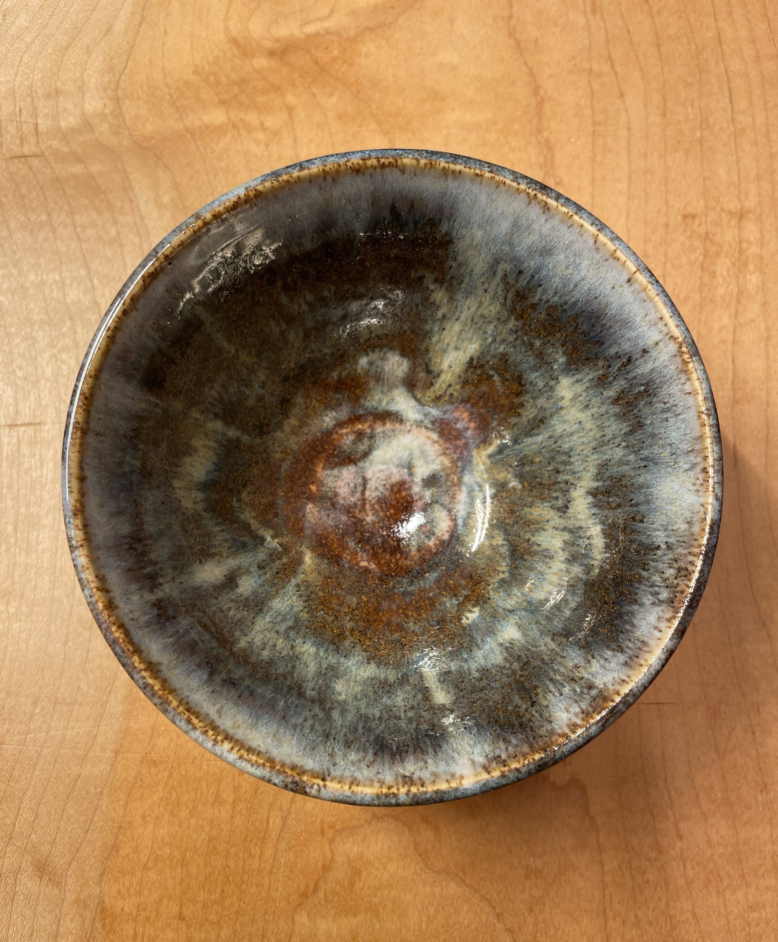 Snow on the rocks bowl