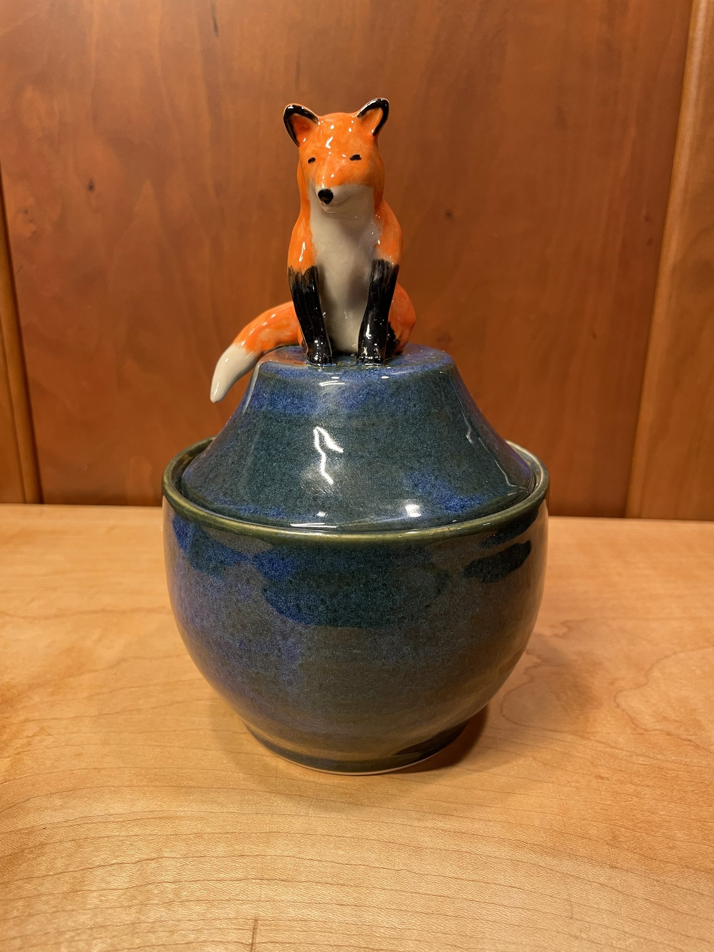 Fox on Top Jar