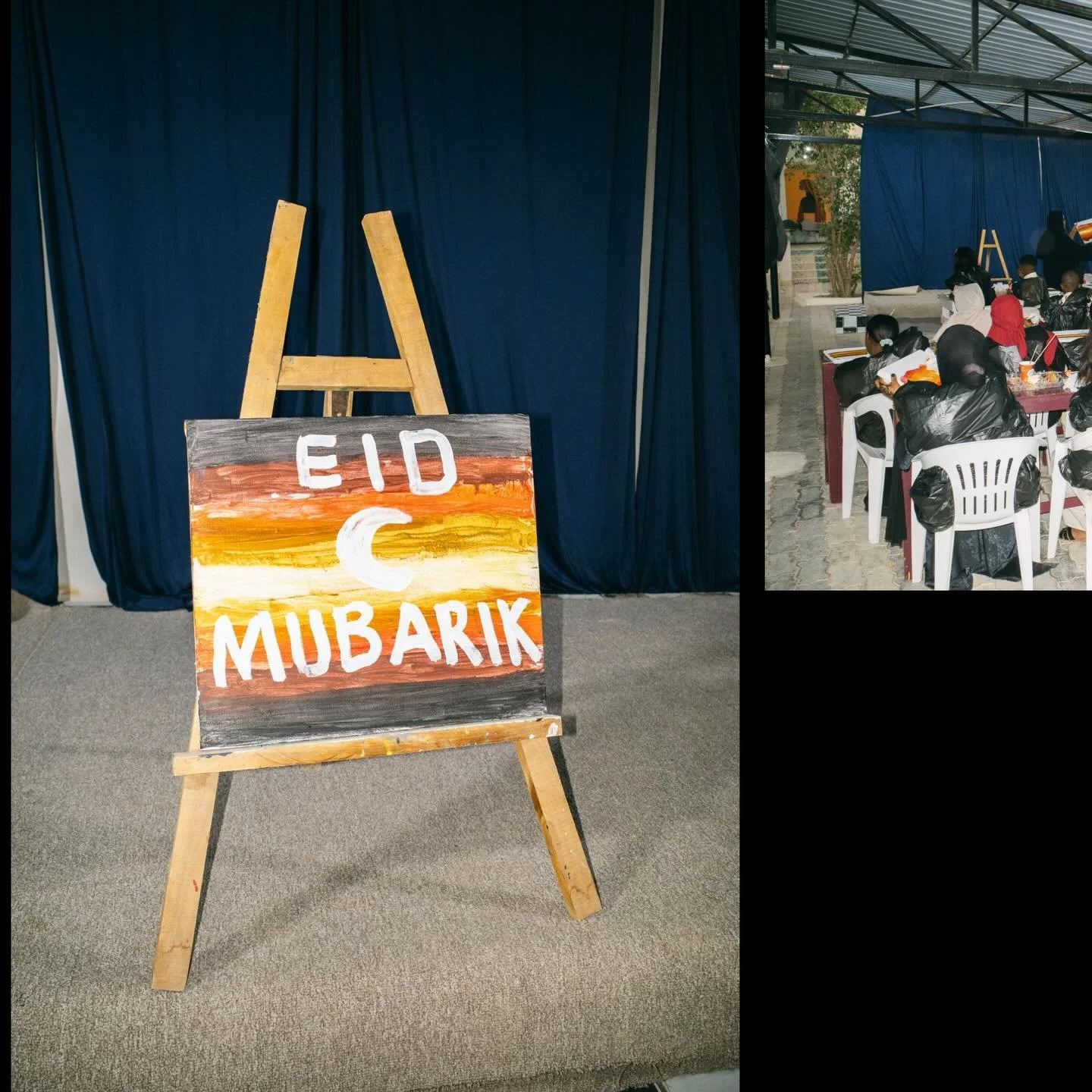 The kids had the best time on Eid day! Thanks Muna @360_vibezs and Abdiqani @abdukkani for making it happen at #Fankeenna. #PrivateEvent #EidMubarak #KidsArts #painting