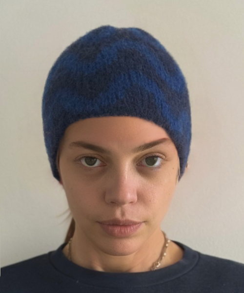 Blue Beanie