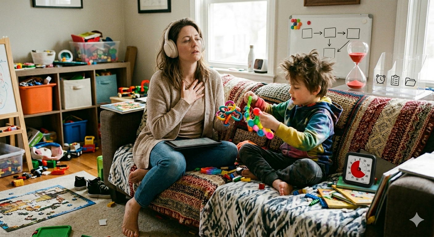 When Both Parent and Child Have ADHD: Managing the "Explosive Match"