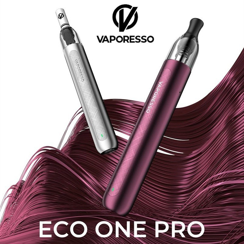 Sigarette elettroniche Vaporesso Eco One Pro argento e rosa – Svapo Firenze negozio sigarette elettroniche a Firenze.