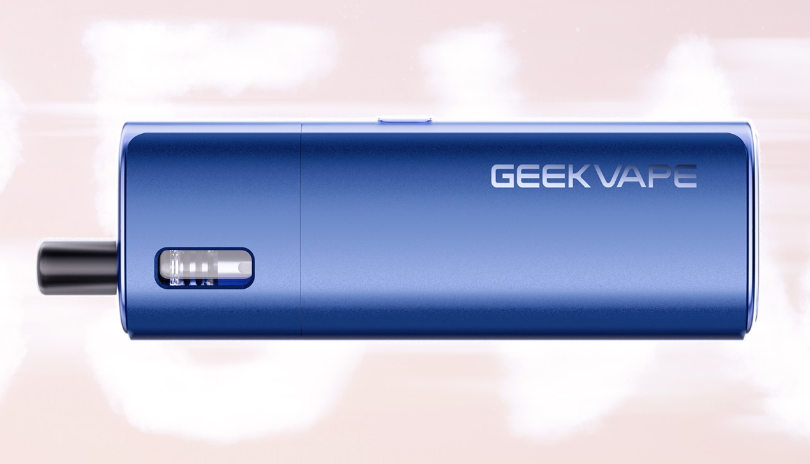 Vape blu con la scritta GEEKVAPE