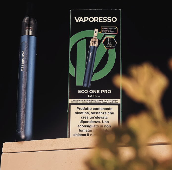Pacchetto e sigaretta elettronica Vapresso Eco One Pro con display