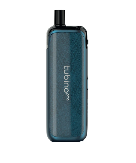 Vaporizzatore portatile TUBIN PRO con schermo digitale e pulsante di controllo.