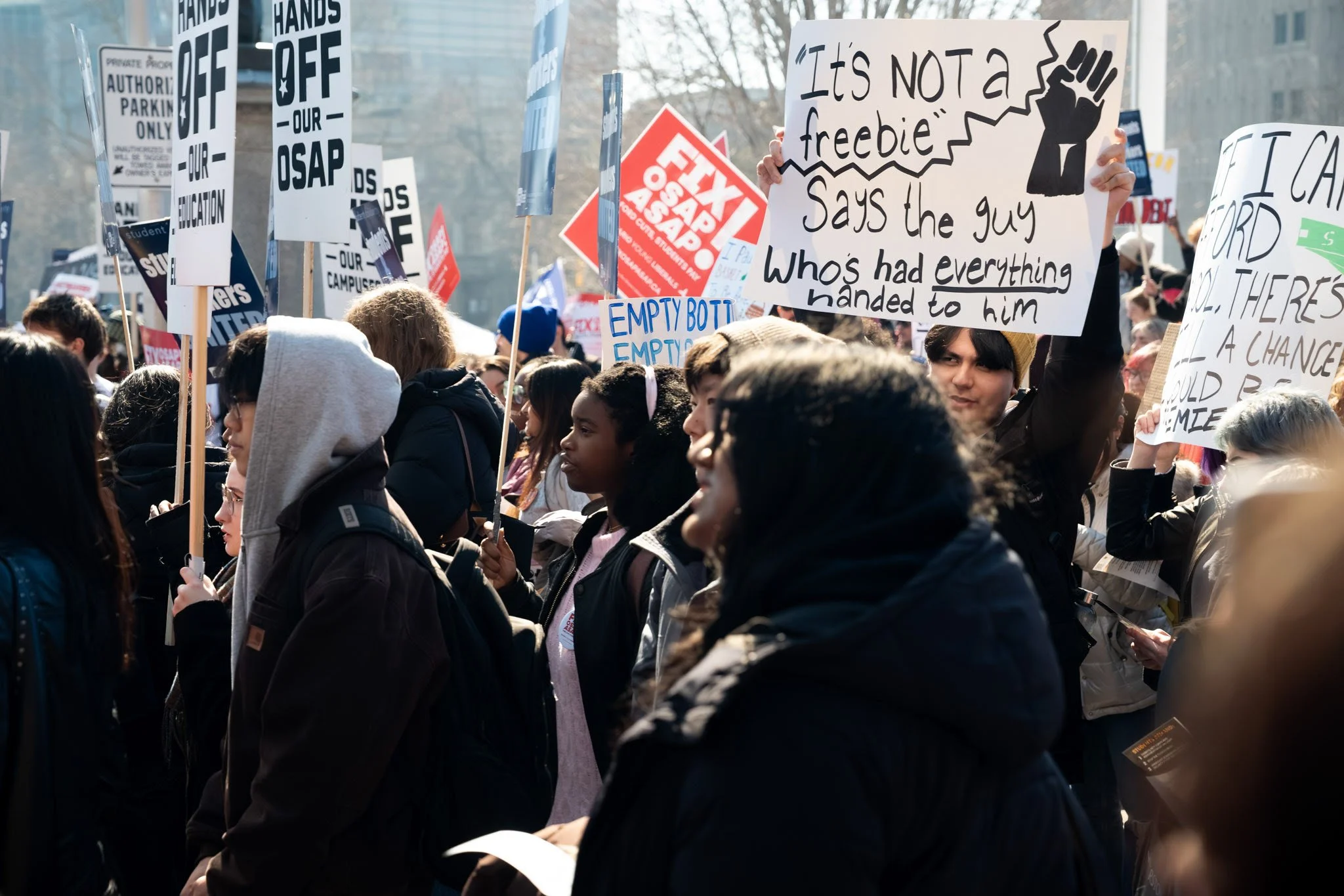 Open Letter Regarding Cuts to OSAP