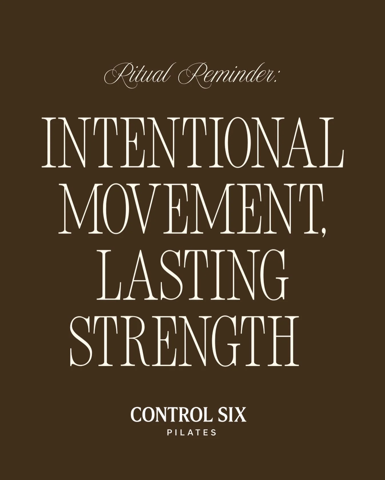 Let 2026 be your year of strength. At Control Six our mission is simple. Effective, intentional movement to build on the strength that&rsquo;s already within you. ⁠