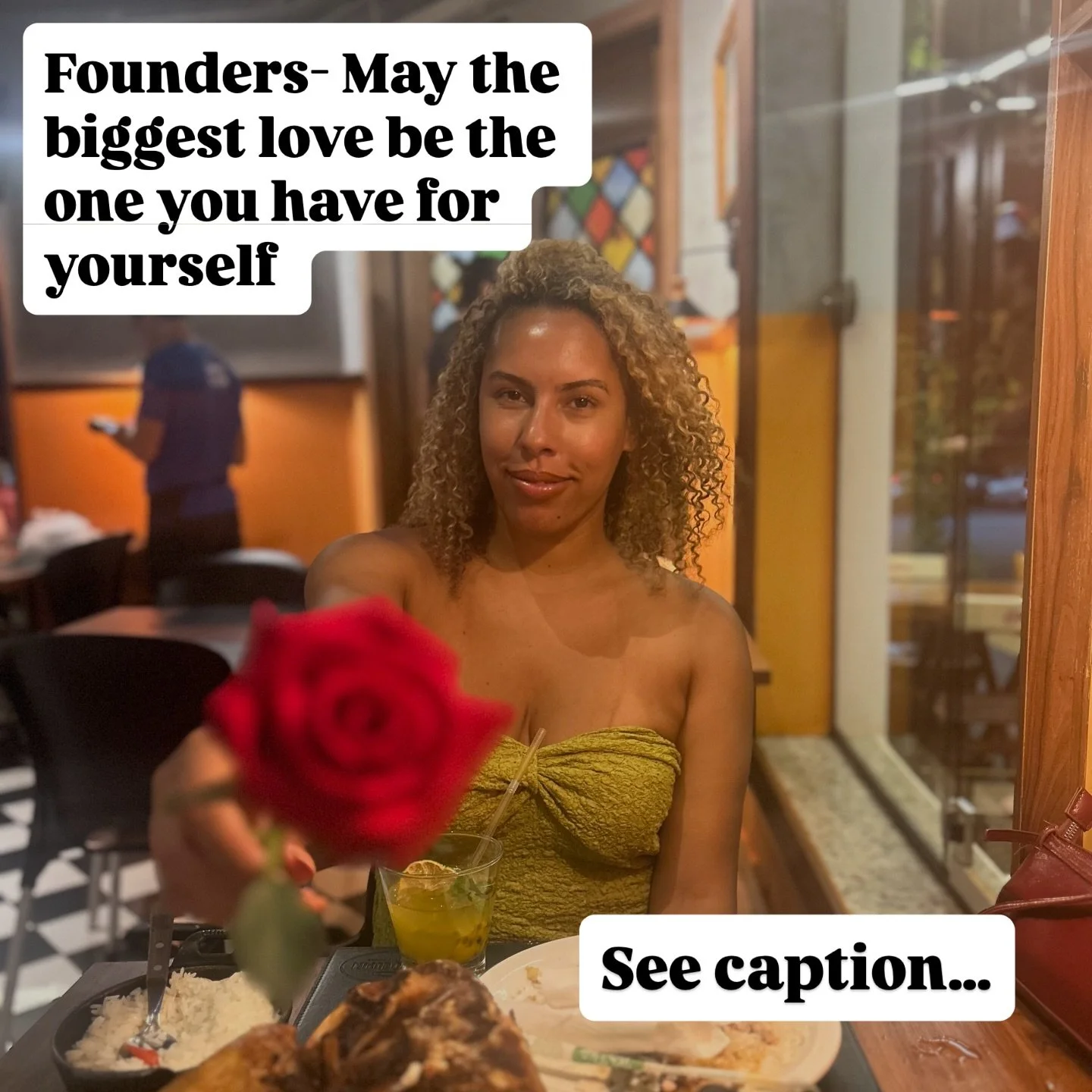 Founders- &ldquo;Self love&rdquo; isn&rsquo;t just a fluffy buzz term, it&rsquo;s at the very foundation of what you do and how you show up. 

Having an abundance of self love can look like this in your business:

✨ Only taking on clients that fit wi