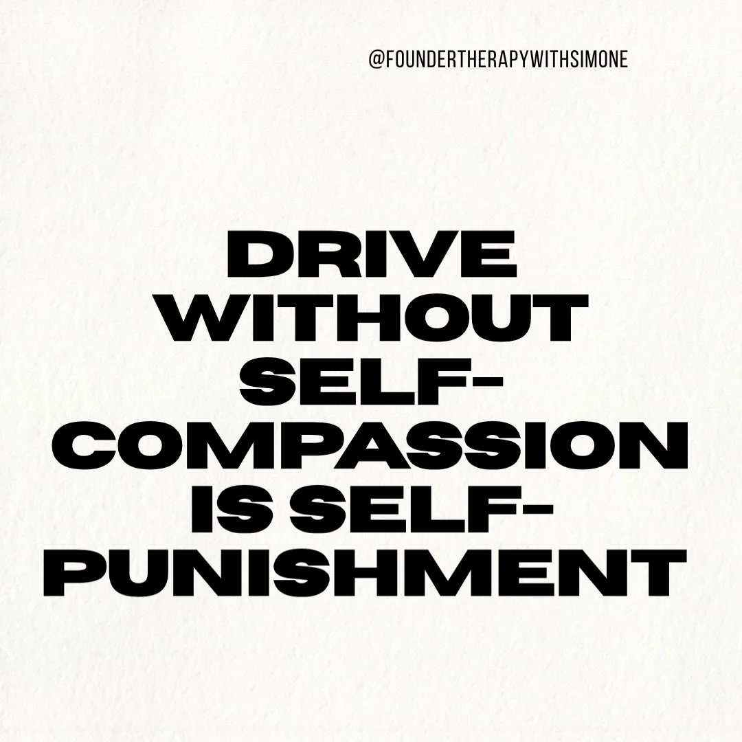 Louder for the high achieving founders at the back 🙌🏽! Like my clients, I am a driven person (I know we aren&rsquo;t meant to admit that as Women!)&hellip; we are taught about self-discipline and how important that is for growth, but if we are cons