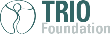 TRIO Foundation logo with stylized abstract figure and text