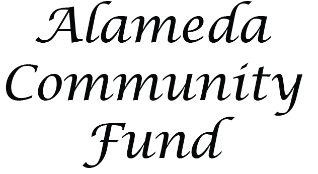Text reading 'Alameda Community Fund' in black, italicized font on a white background.