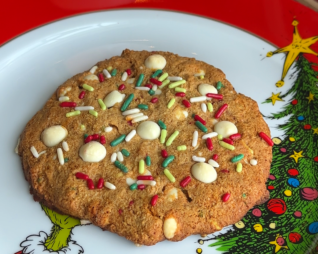 Giant Protein Sugar Cookie for One