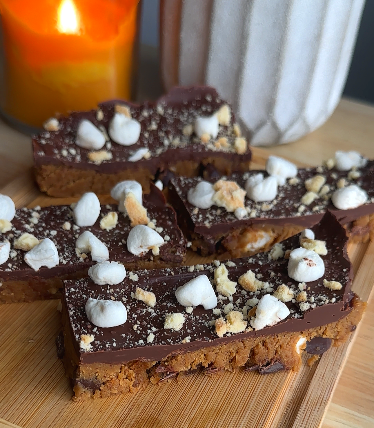 Maple S'mores Protein Bars