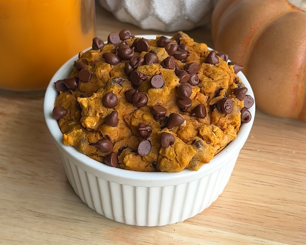Chocolate Chip Pumpkin Spiced Protein Oats