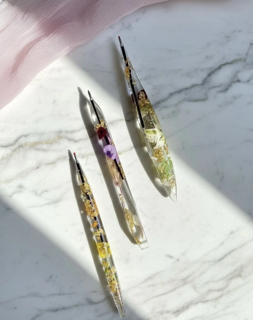 Stylos en résine