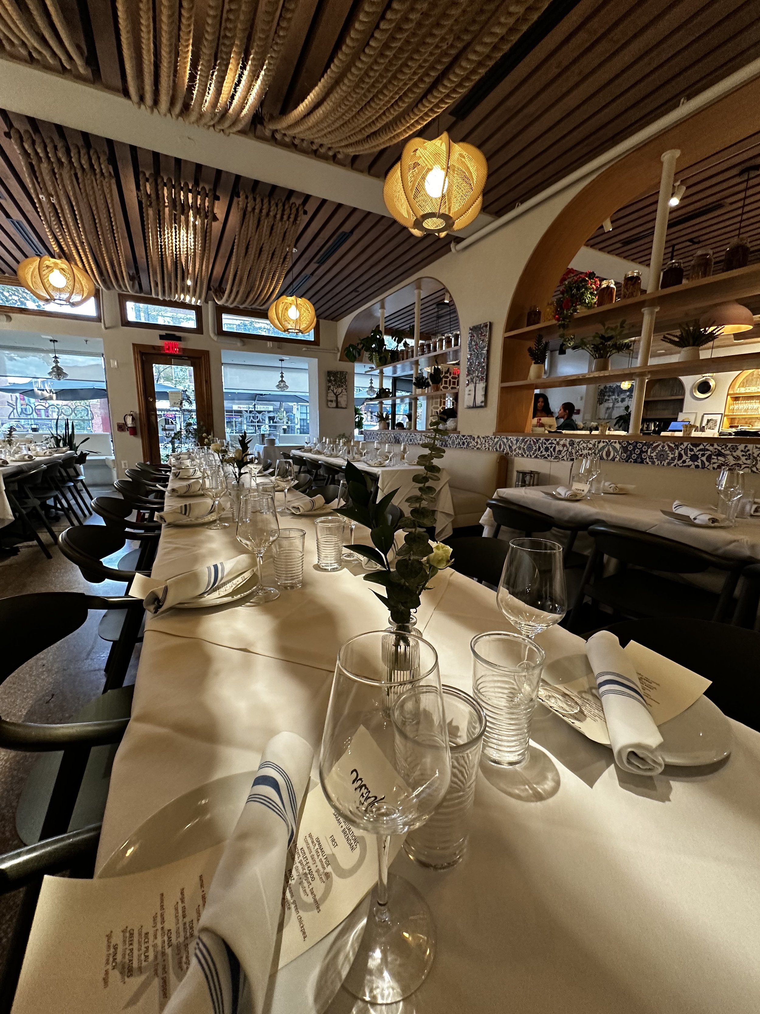 Private event dining room